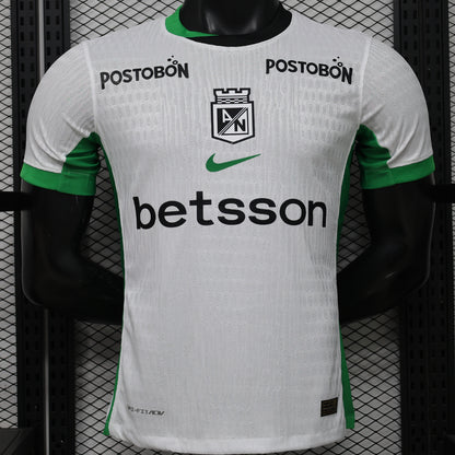 Jersey 2026/27 Atletico Nacional Visitante Manga corta Versión Jugador