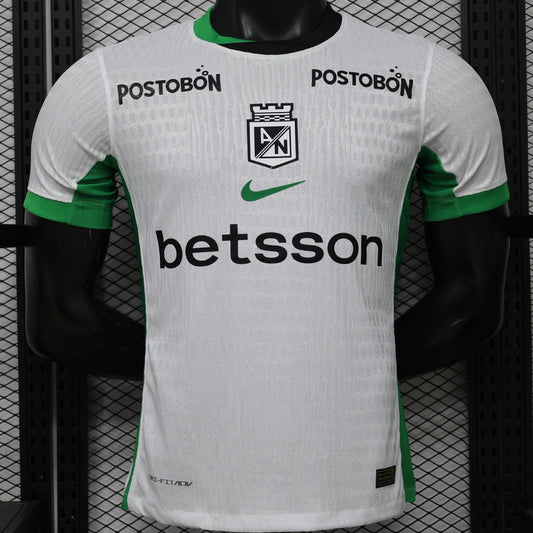 Jersey 2026/27 Atletico Nacional Visitante Manga corta Versión Jugador