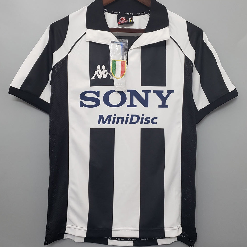 jersey 1997/98 juventus local manga corta versión fan retro