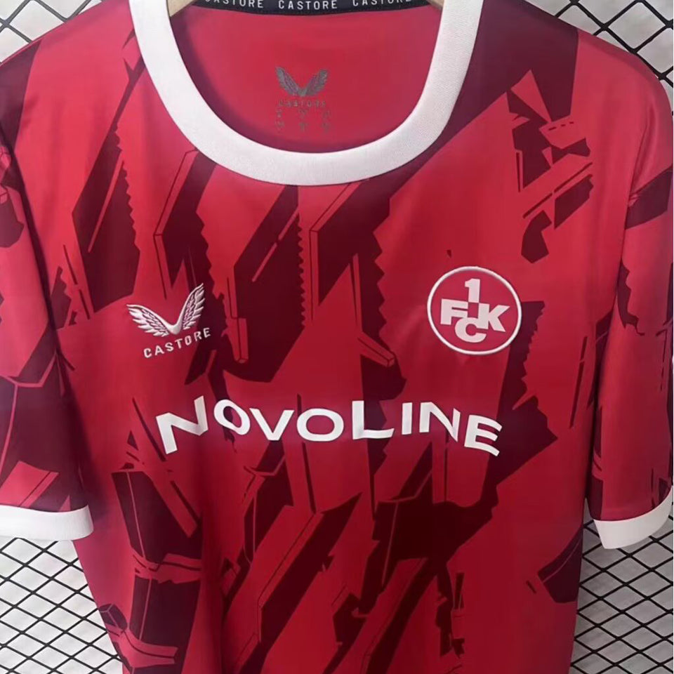 jersey 2025/26 kaiserslautern local manga corta versión fan
