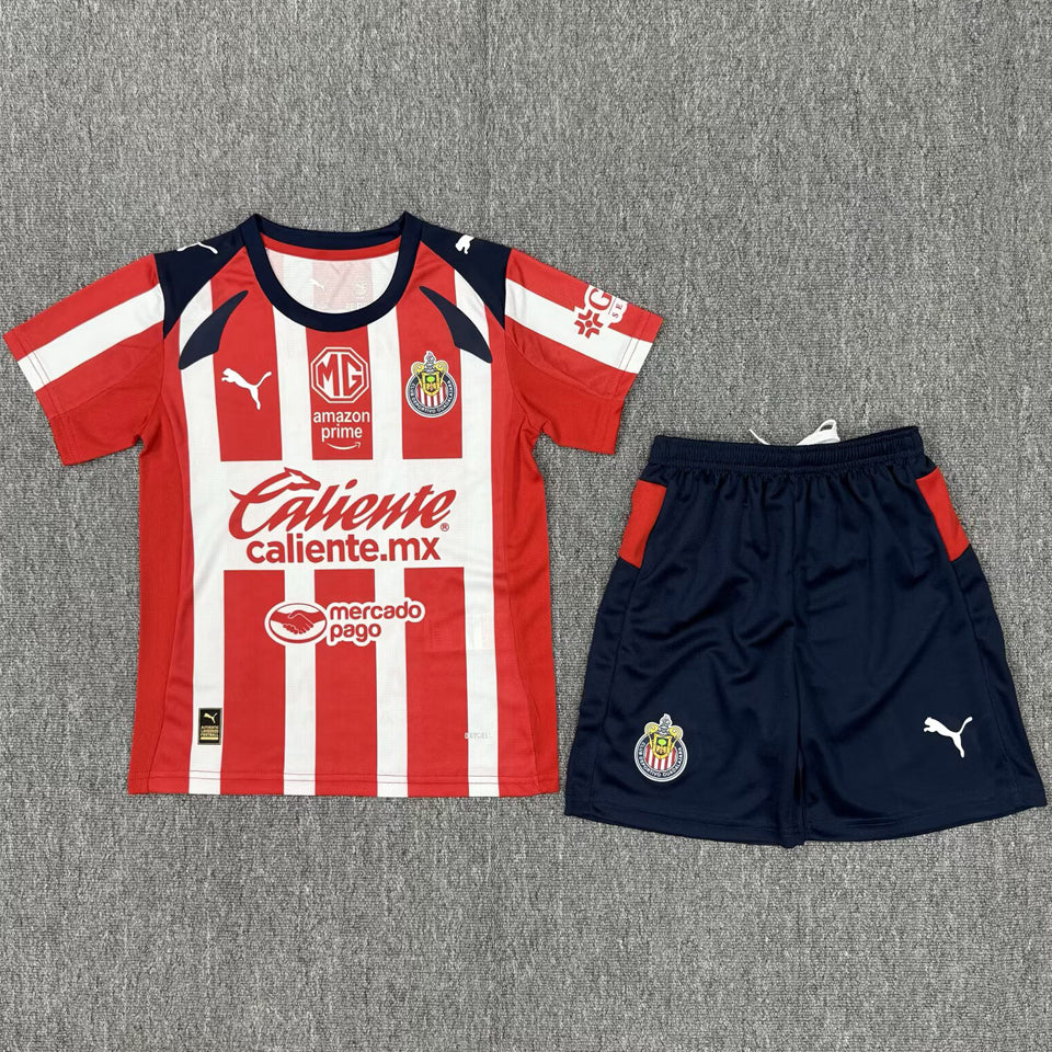 jersey 2025/26 chivas local manga corta niño