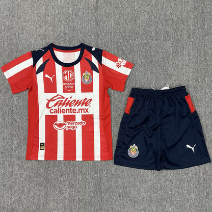 Jersey 2025/26 Chivas Local Manga corta Niño