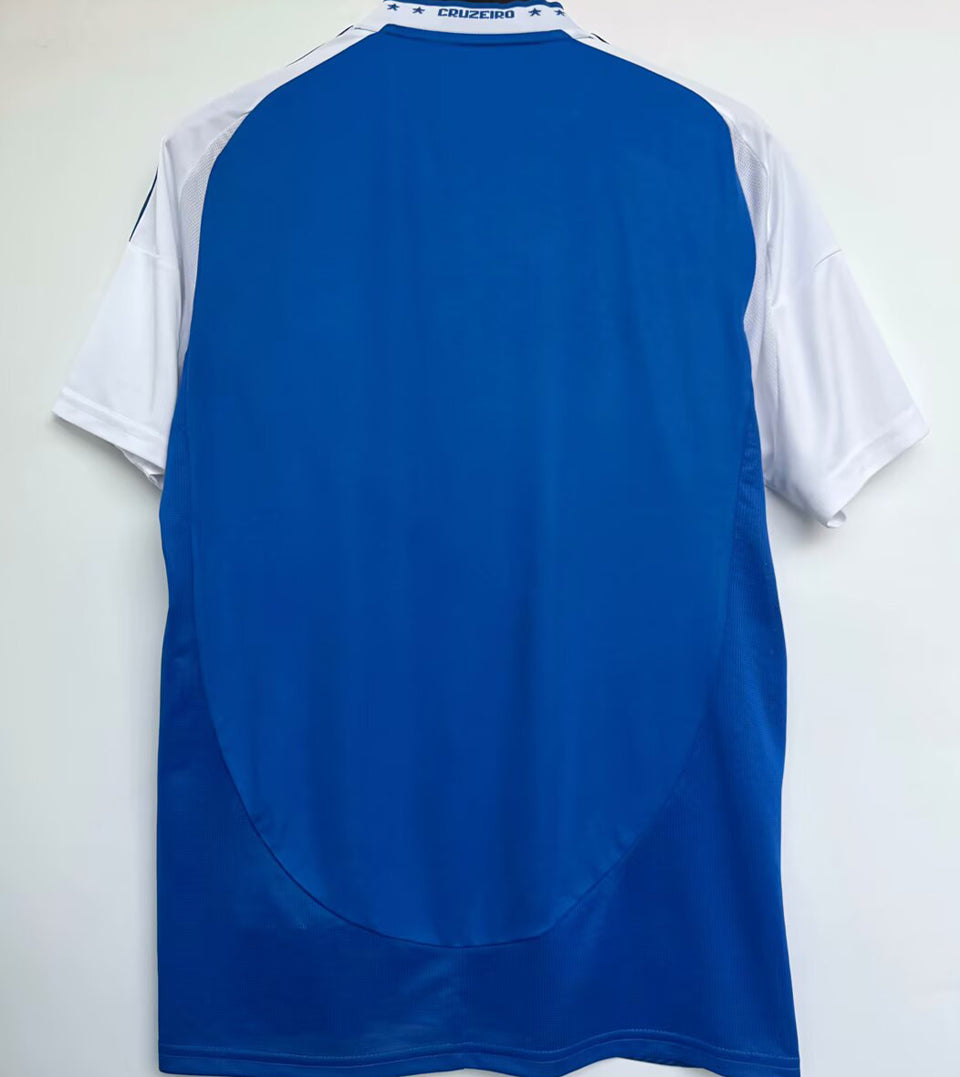jersey 2025/26 cruzeiro local manga corta versión fan