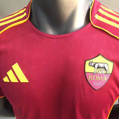 Jersey 2025/26 Roma Local Manga corta Versión Jugador