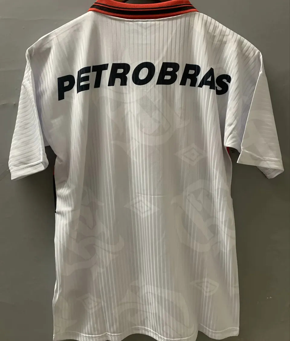 Jersey 1997 Flamengo Visitante Manga corta Versión Fan Retro