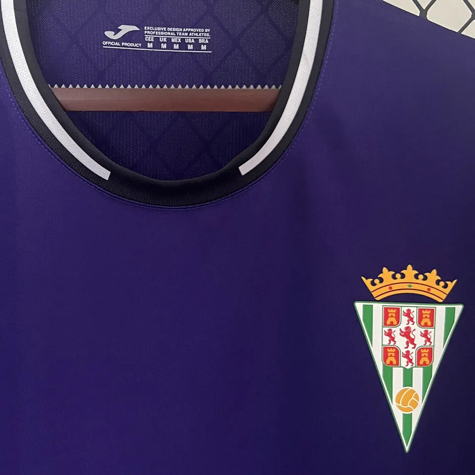 Jersey 2024/25 Córdoba Visitante Manga corta Versión Fan