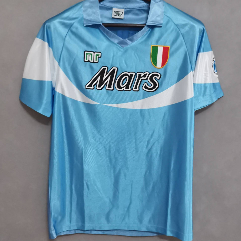 jersey 1990/91 napoli especial manga corta versión fan retro