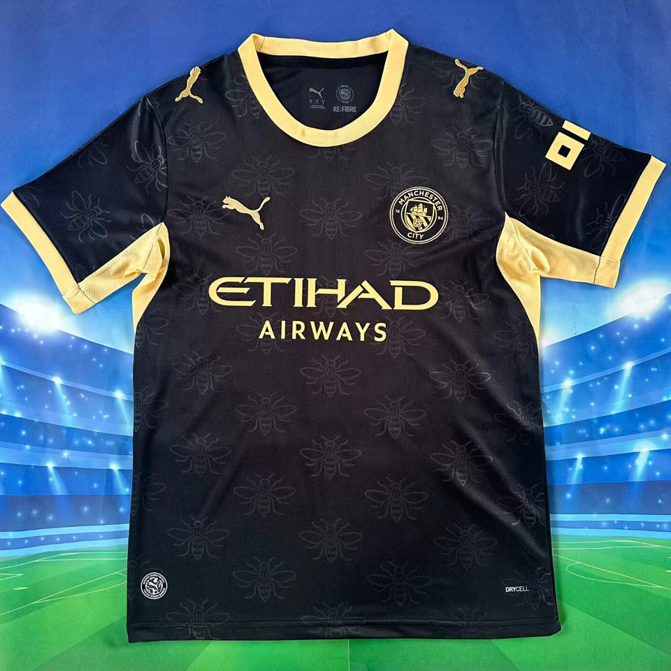jersey 2026/27 manchester city tercero manga corta versión fan