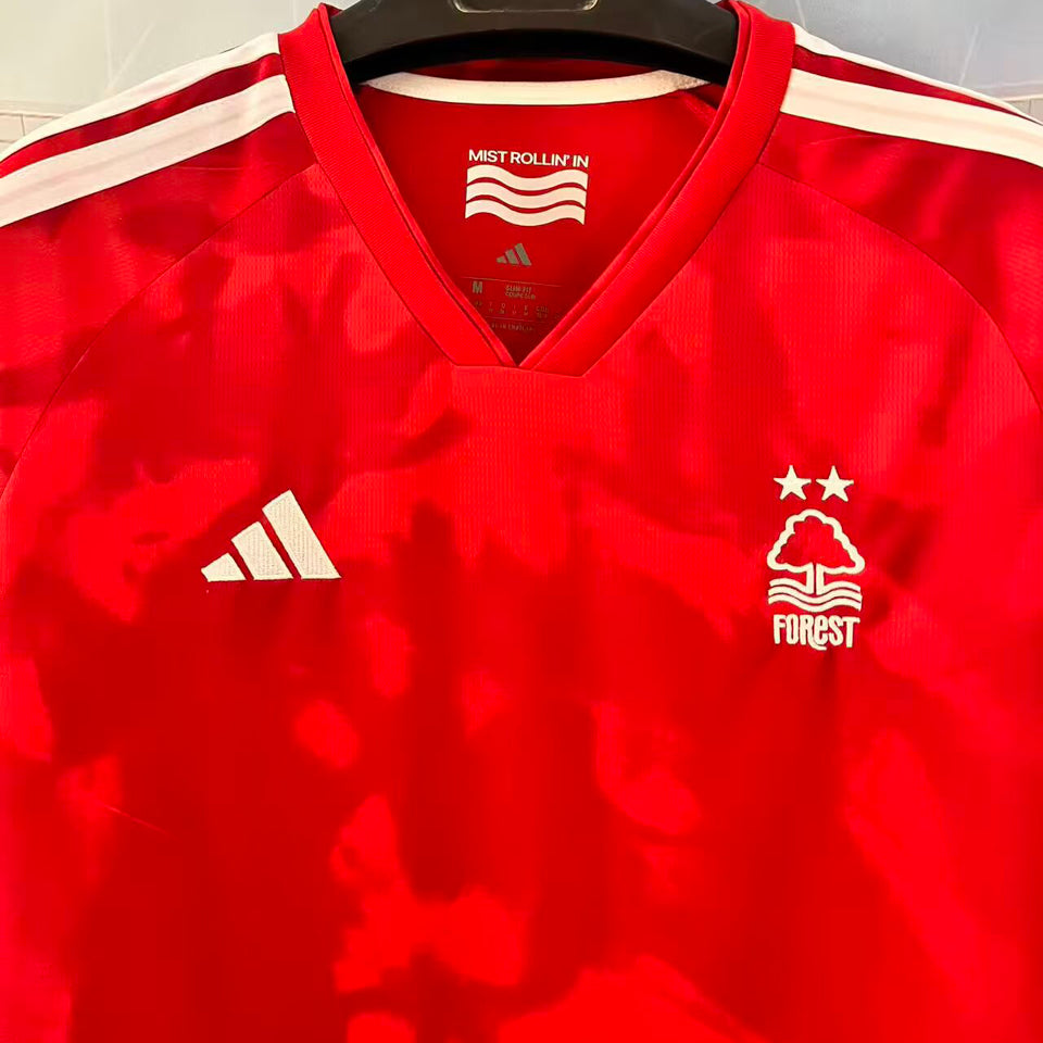 jersey 2026/27 nottingham forest local manga corta versión fan