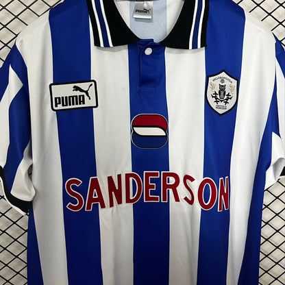 Jersey 1998 Sheffield Wednesday Local Manga corta Versión Fan Retro