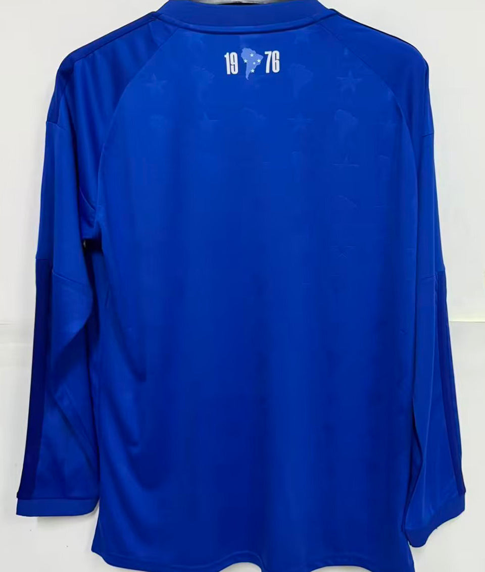 jersey 2026/27 cruzeiro local manga larga versión fan