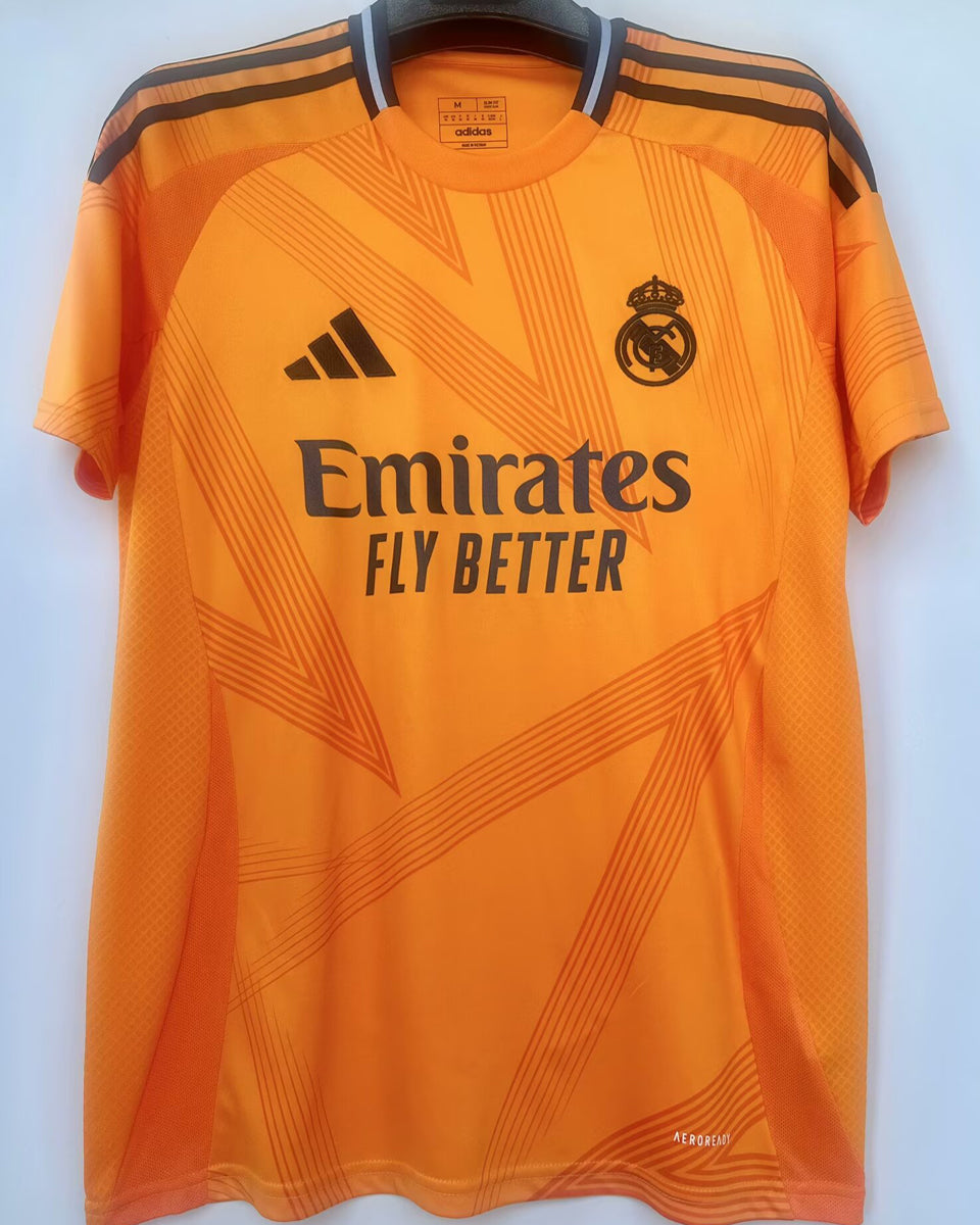 jersey 2024/25 real madrid visitante manga corta versión fan