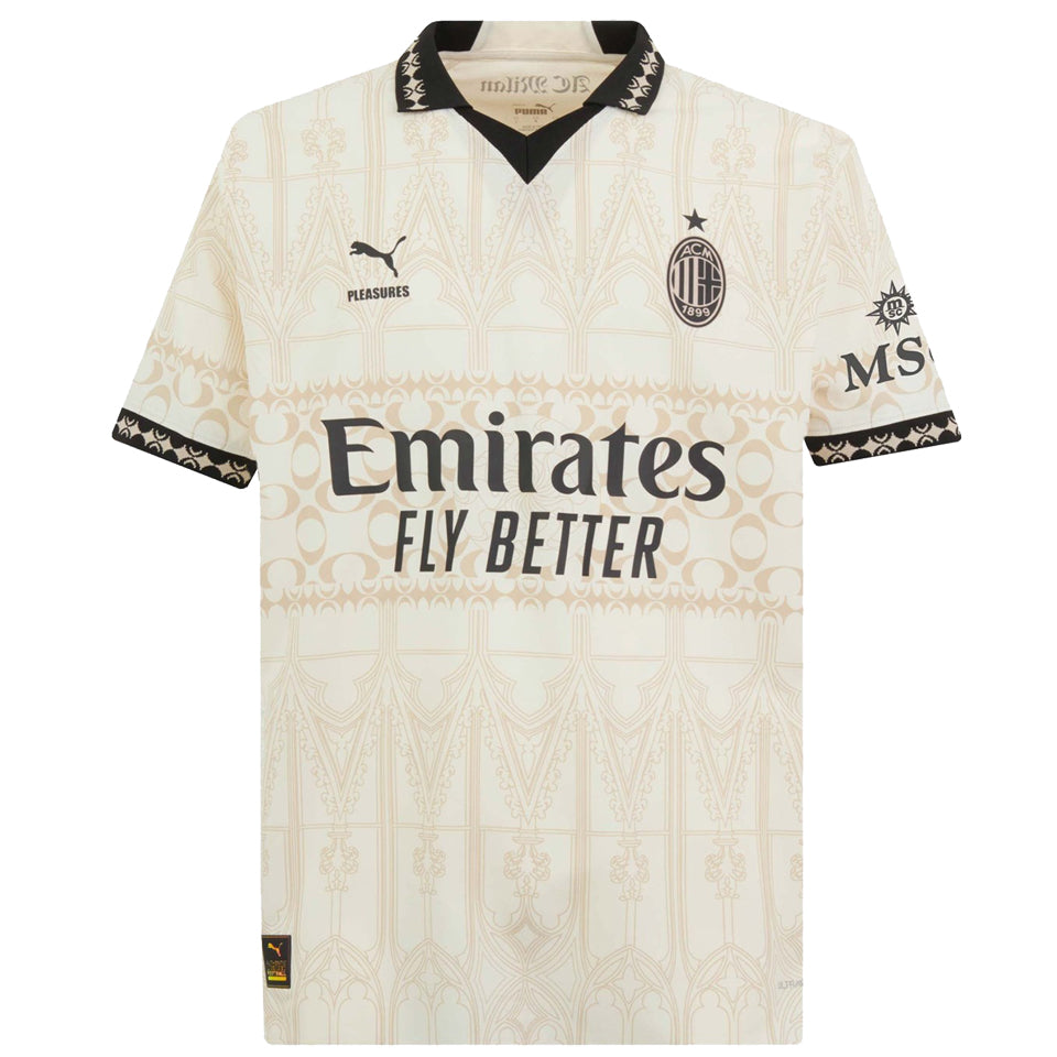 jersey 2023/24 ac milan especial manga corta versión fan