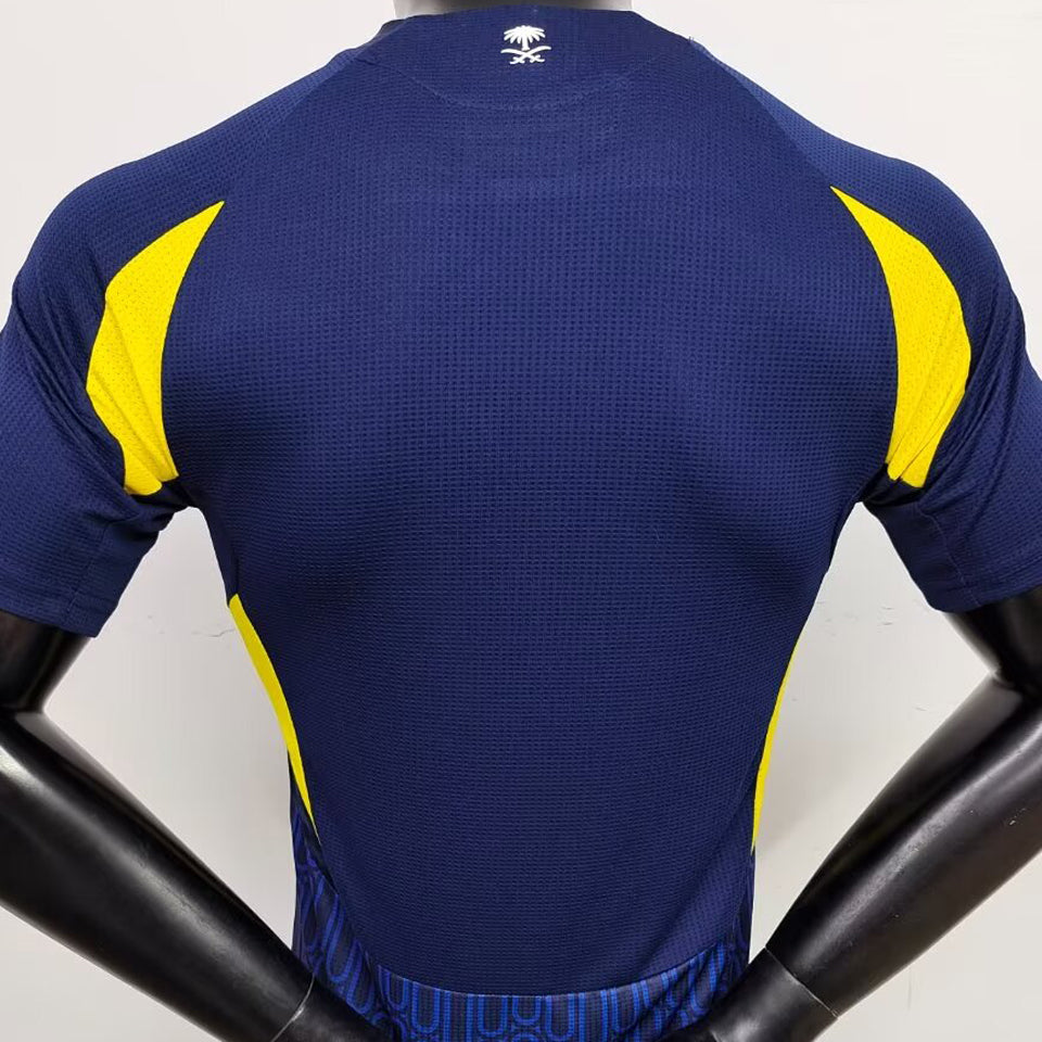 jersey 2024/25 al nassr visitante manga corta versión jugador