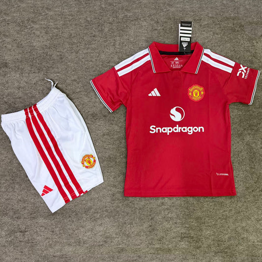 Jersey 2026/27 Manchester United Local Manga corta Niño