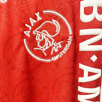 Jersey 1994/95 Ajax Local Manga corta Versión Fan Retro
