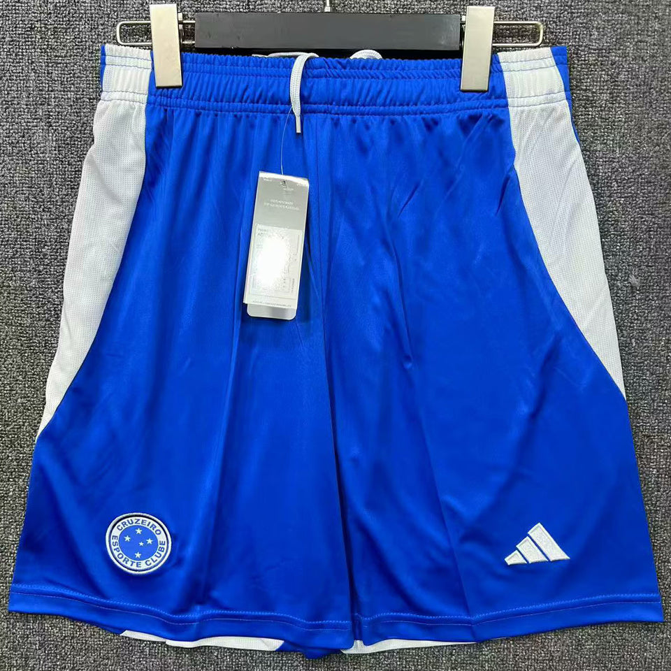 2025/26 Cruzeiro Visitante Versión Fan Shorts/ Pantalones