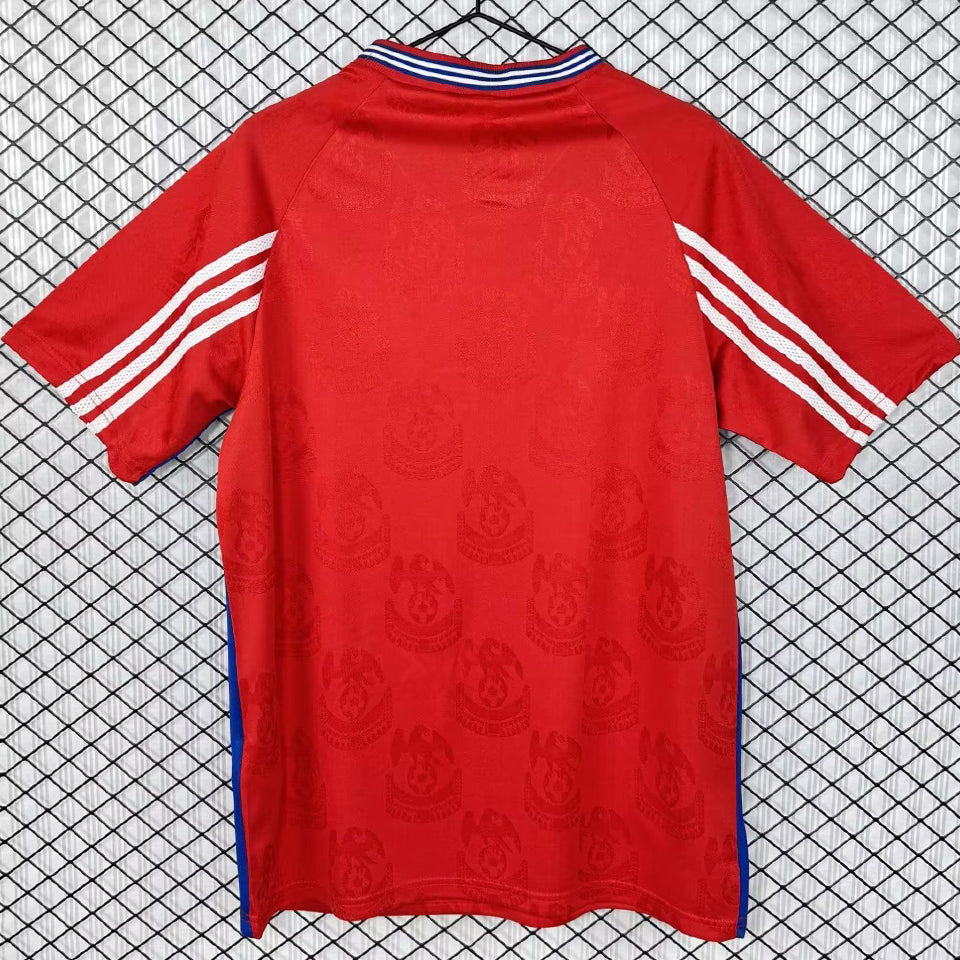 jersey 1998/1999 crystal palace local manga corta versión fan retro