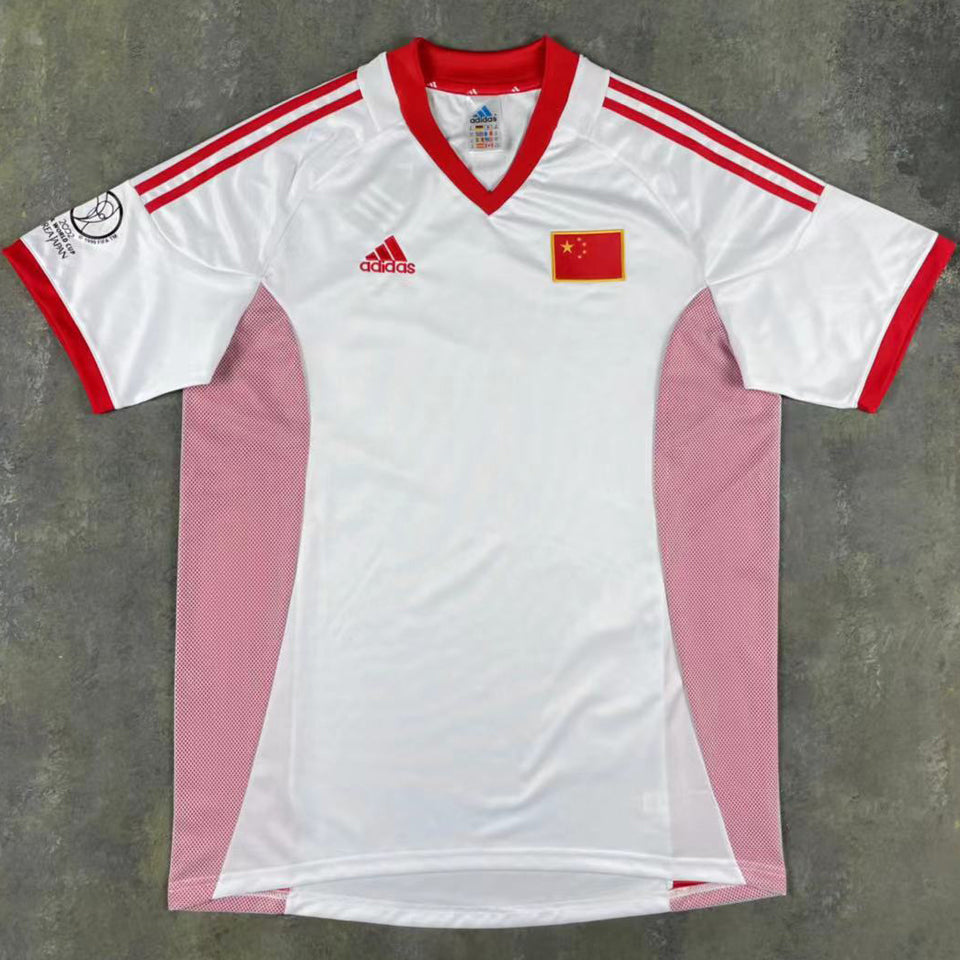 2002 China Visitante Versión Fan Selecciones Retro
