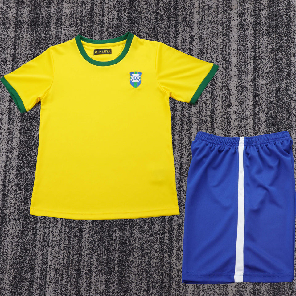 1970 Brasil Local Niño Selecciones Retro
