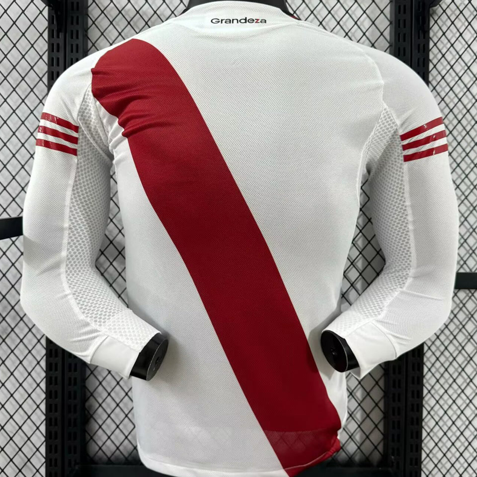 Jersey 2025/26 River Plate Local Manga larga Versión Jugador