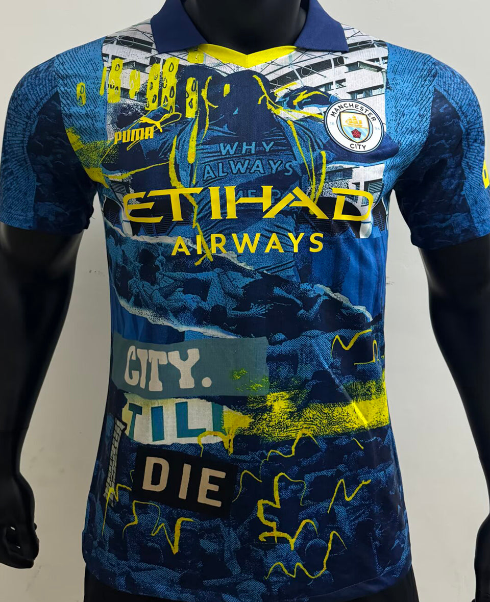 Jersey 2025 Manchester City Especial Manga corta Versión Jugador