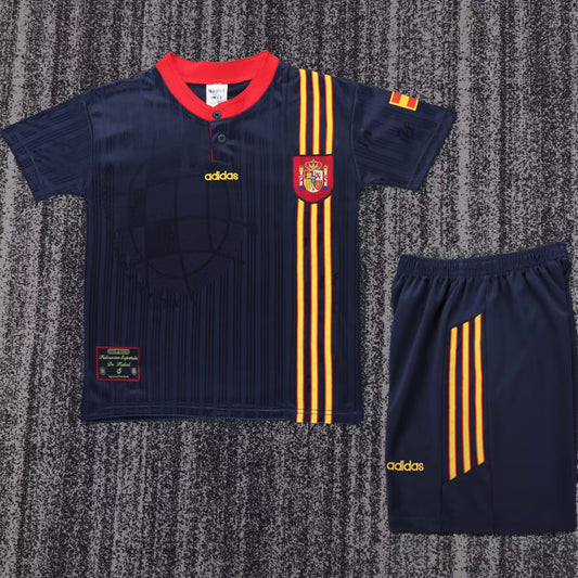 1996 España Visitante Niño Selecciones Retro