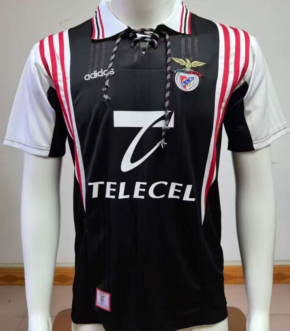 jersey 1997/1998 benfica visitante manga corta versión fan retro