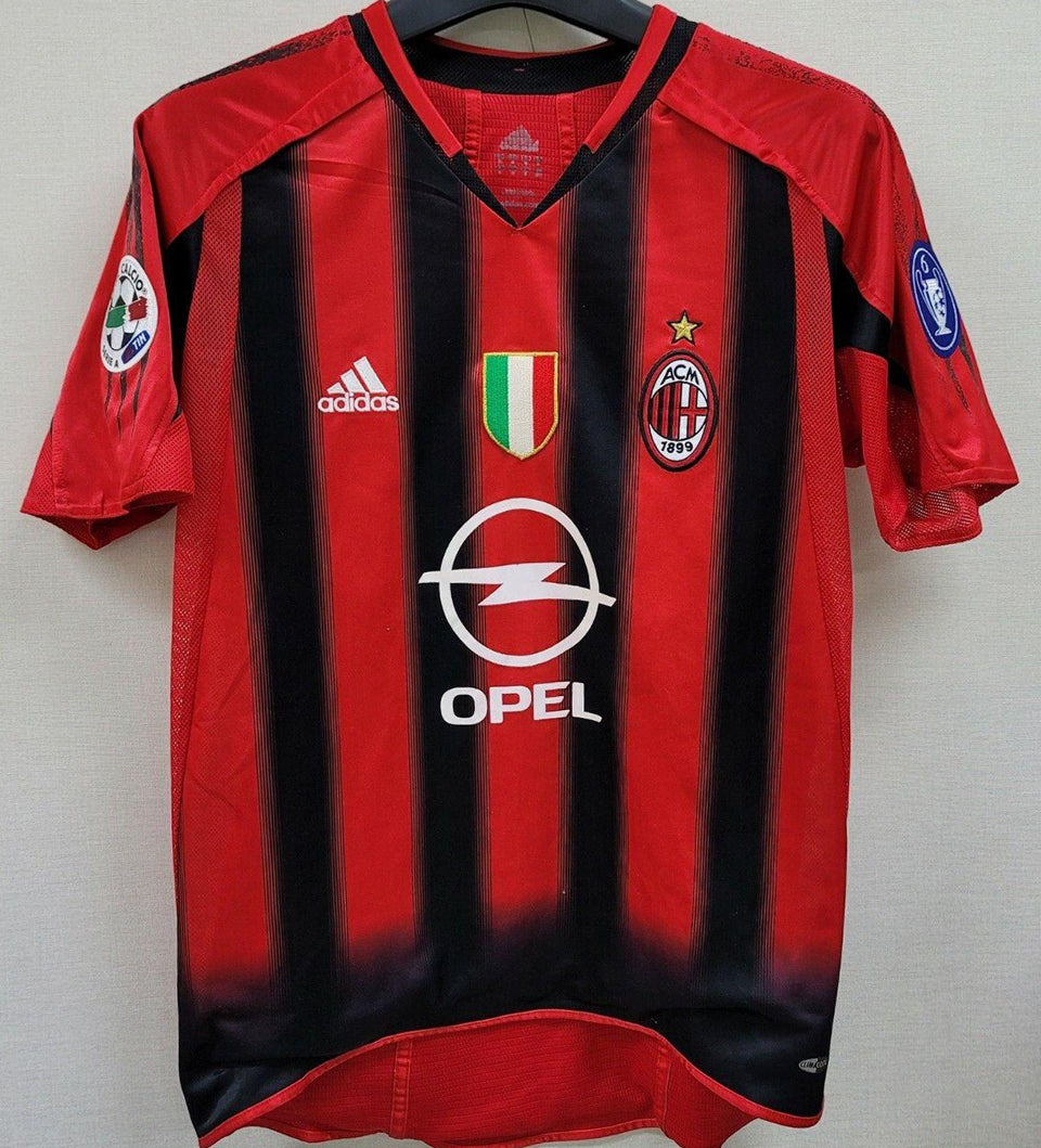 2004/2005 ac milan parches/letras