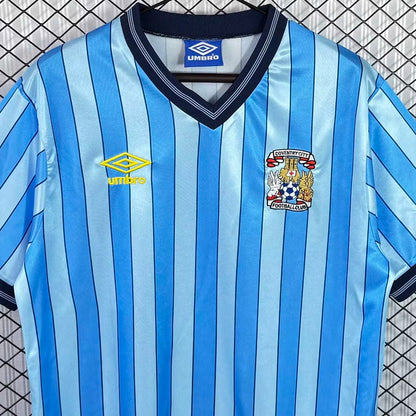 Jersey 1983/1984 Coventry City Local Manga corta Versión Fan Retro