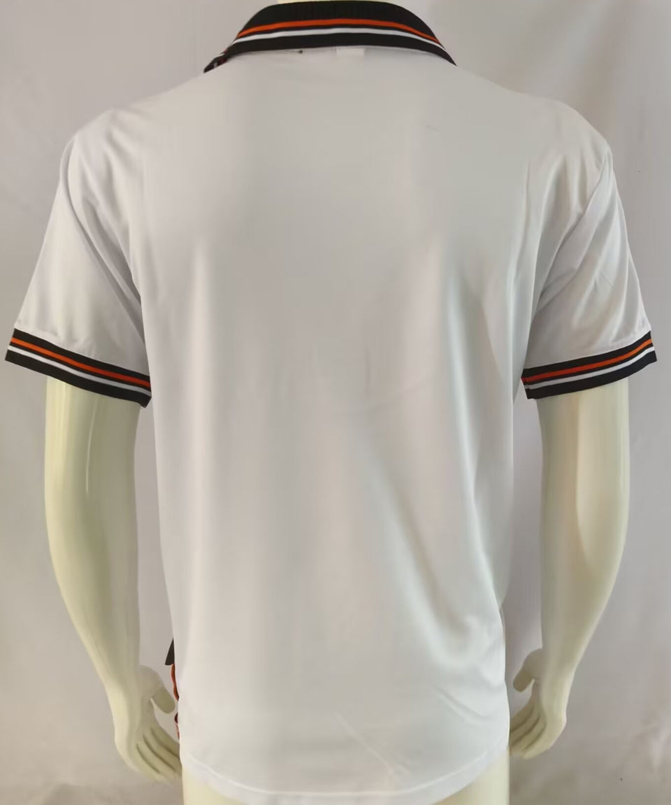 jersey 1999/2000 valencia local manga corta versión fan retro