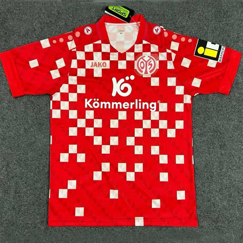 Jersey 2024/25 Mainz 05 Local Manga corta Versión Fan