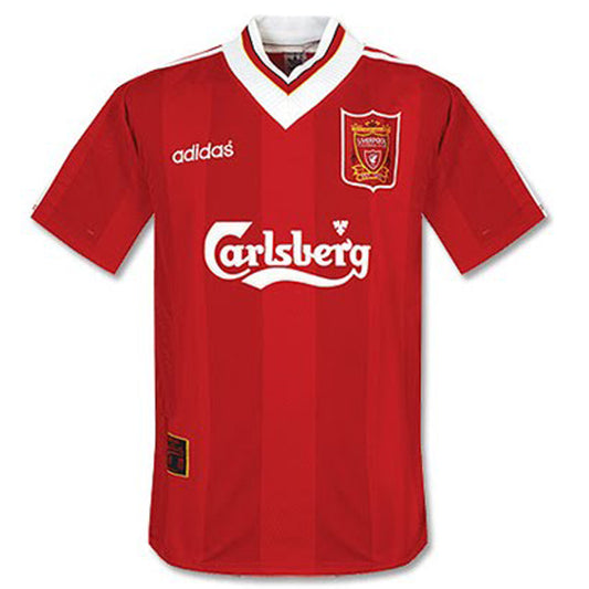 Jersey 1995/96 Liverpool Local Manga corta Versión Fan Retro