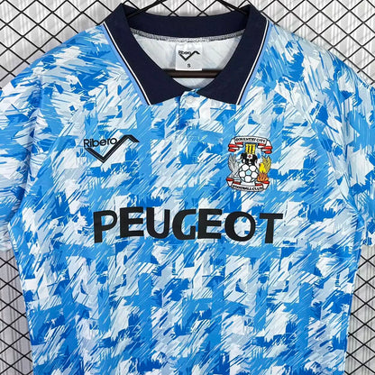 Jersey 1992/1994 Coventry City Local Manga corta Versión Fan Retro