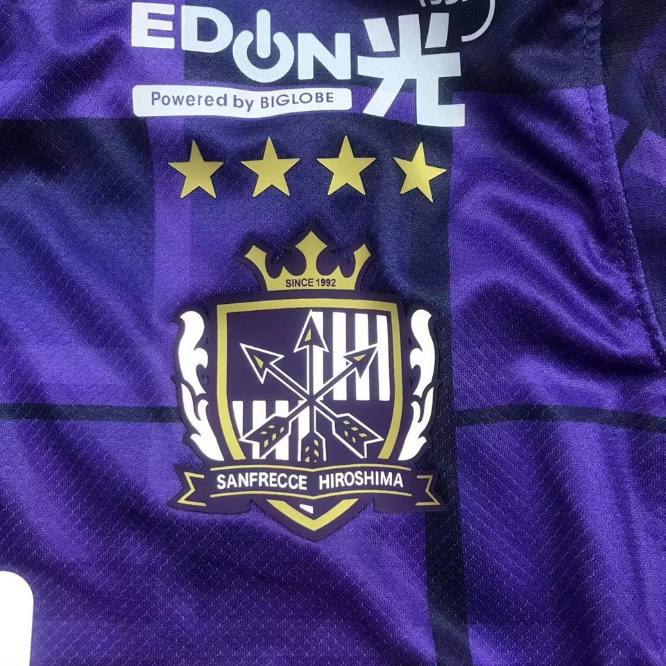 Jersey 2025 Hiroshima Sanfrecce Local Manga corta Versión Fan