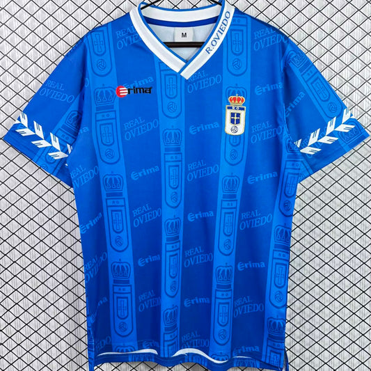 Jersey 1998/1999 Real Oviedo Local Manga corta Versión Fan Retro