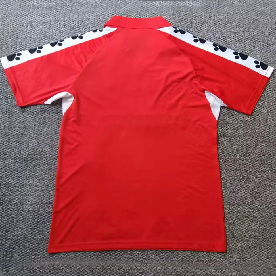 jersey 1990/91 real oviedo visitante manga corta versión fan retro