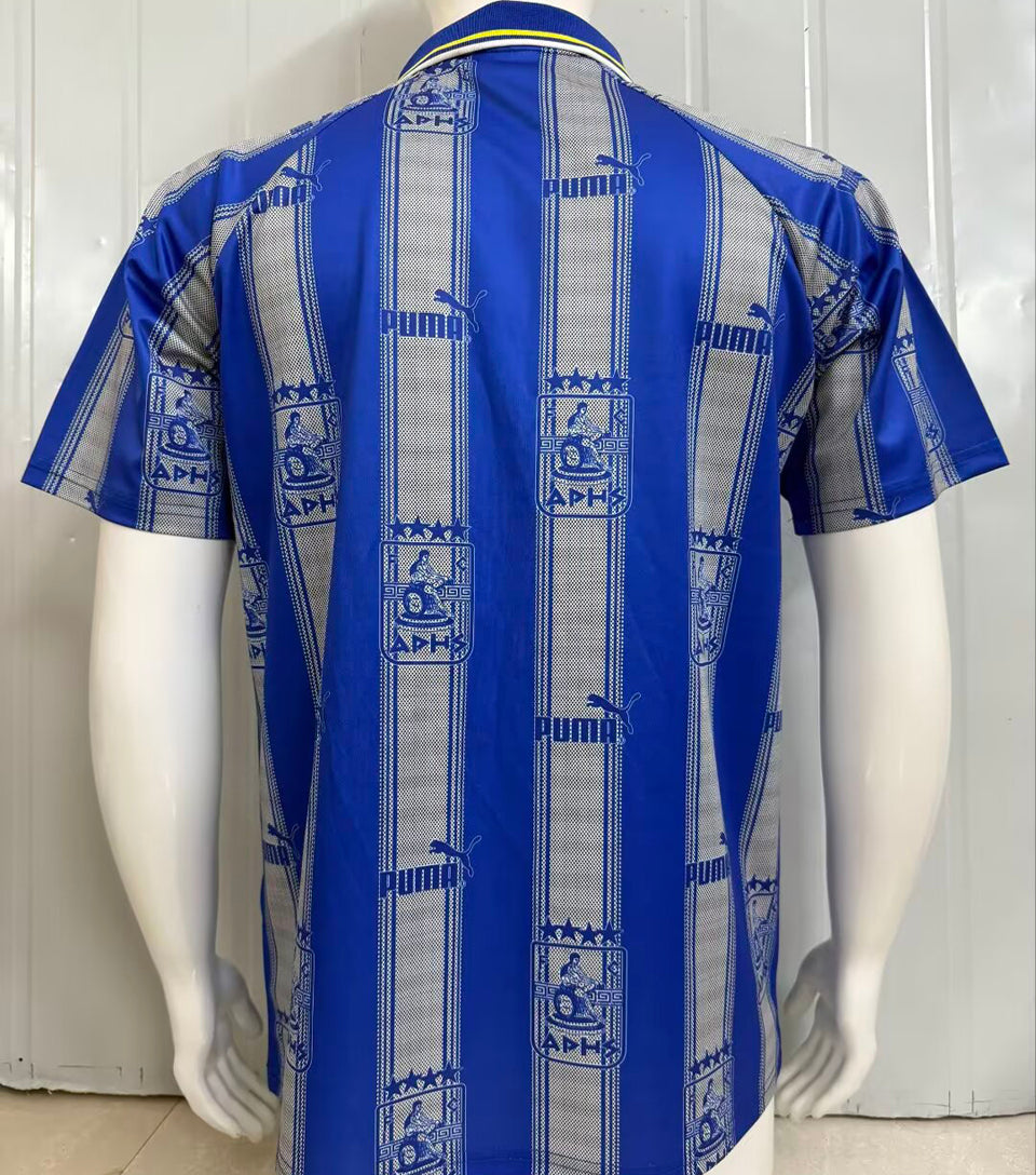 jersey 1998/1999 aris thessaloniki visitante manga corta versión fan retro
