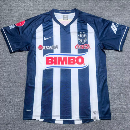 Jersey 2005 Monterrey Local Manga corta Versión Fan Retro