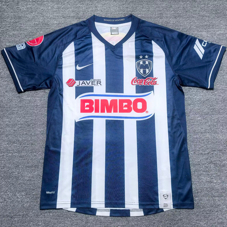 Jersey 2005 Monterrey Local Manga corta Versión Fan Retro