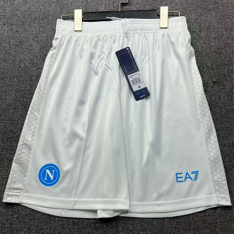 2025/26 Napoli Local Versión Fan Shorts/ Pantalones
