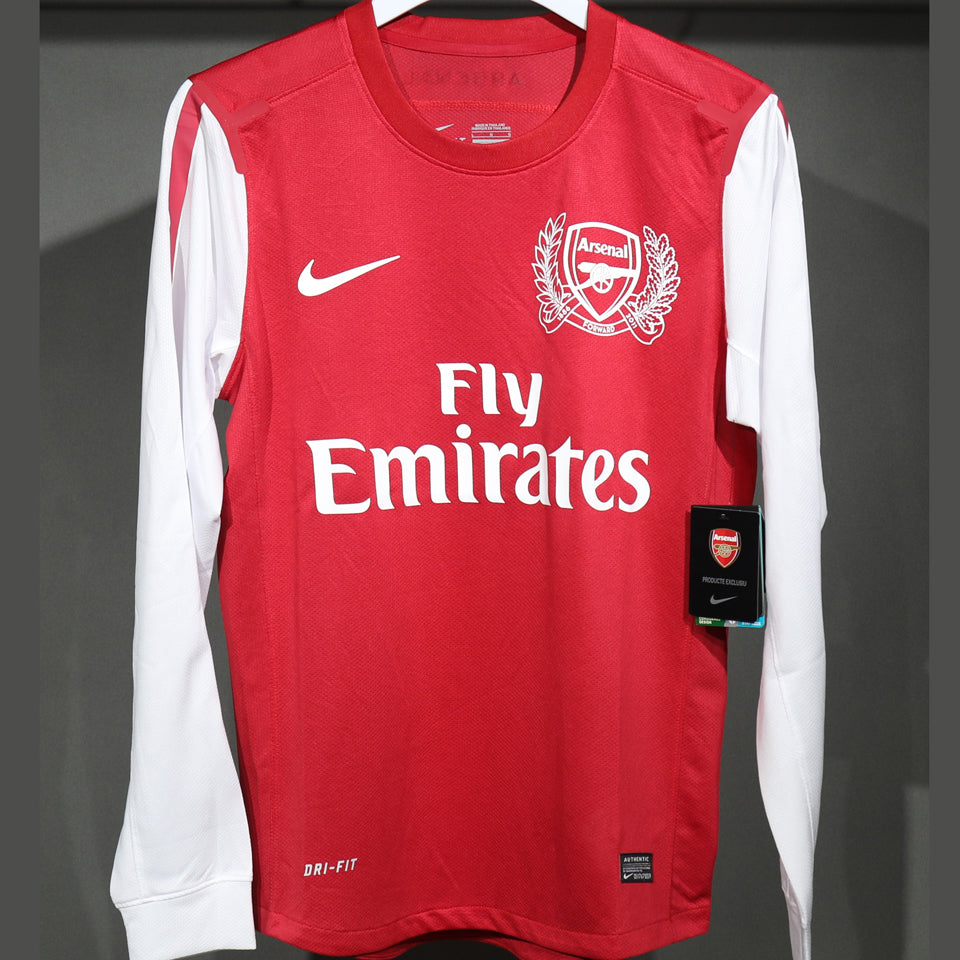 jersey 2011/12 arsenal especial manga larga versión jugador retro