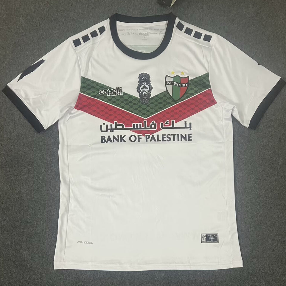 jersey 2023 palestino especial manga corta versión fan