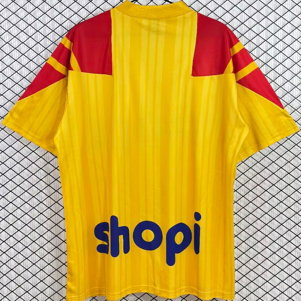jersey 1993/1994 lens local manga corta versión fan retro