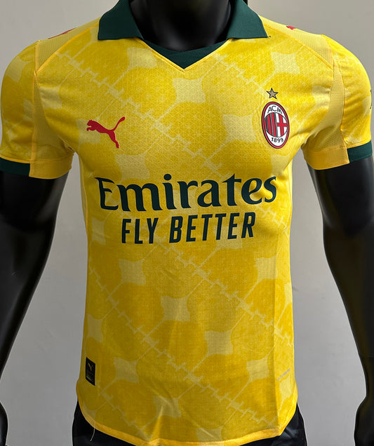 Jersey 2025/26 AC Milan Tercero Manga corta Versión Jugador