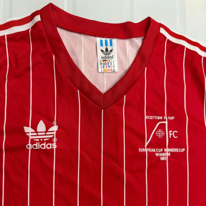 Jersey 1982/1983 Aberdeen Local Manga corta Versión Fan Retro
