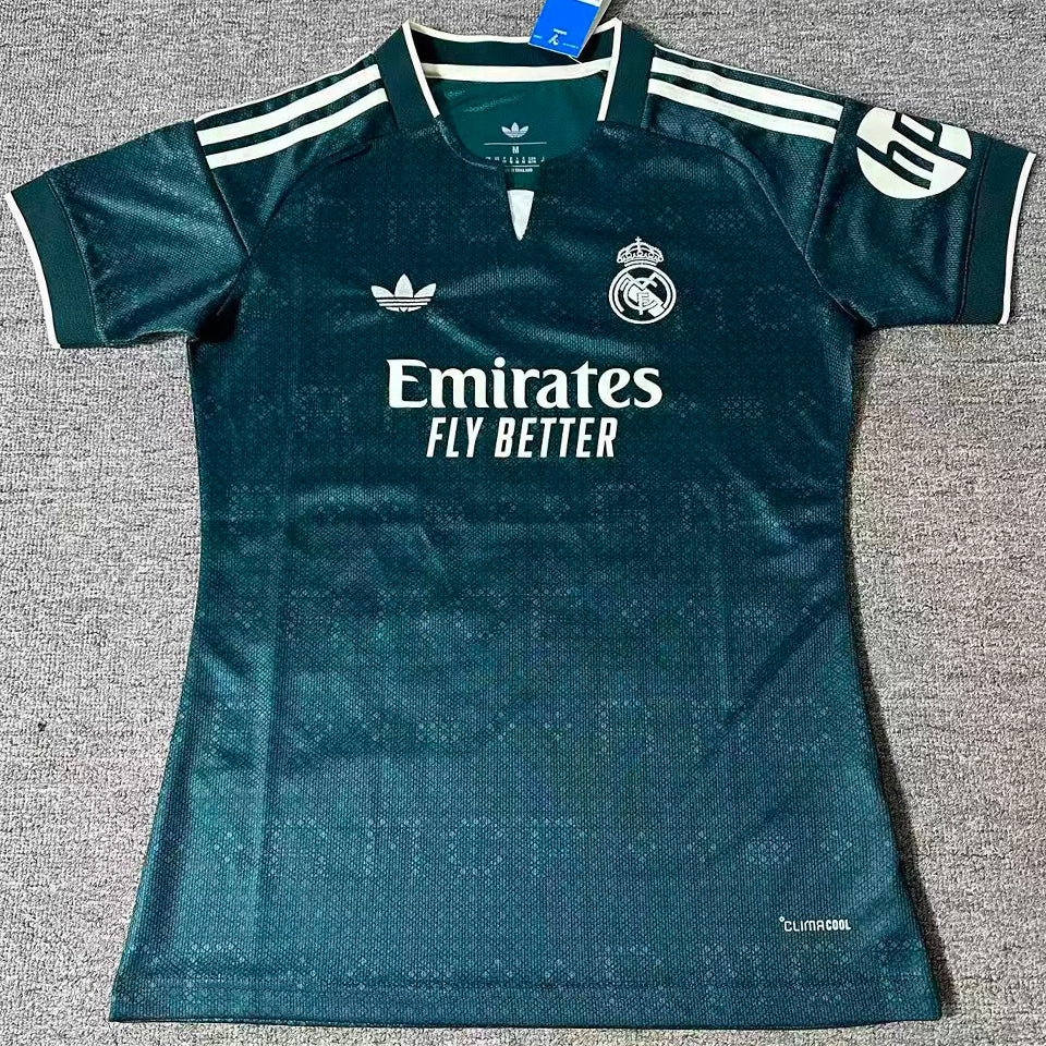 jersey 2026/27 real madrid visitante manga corta mujer