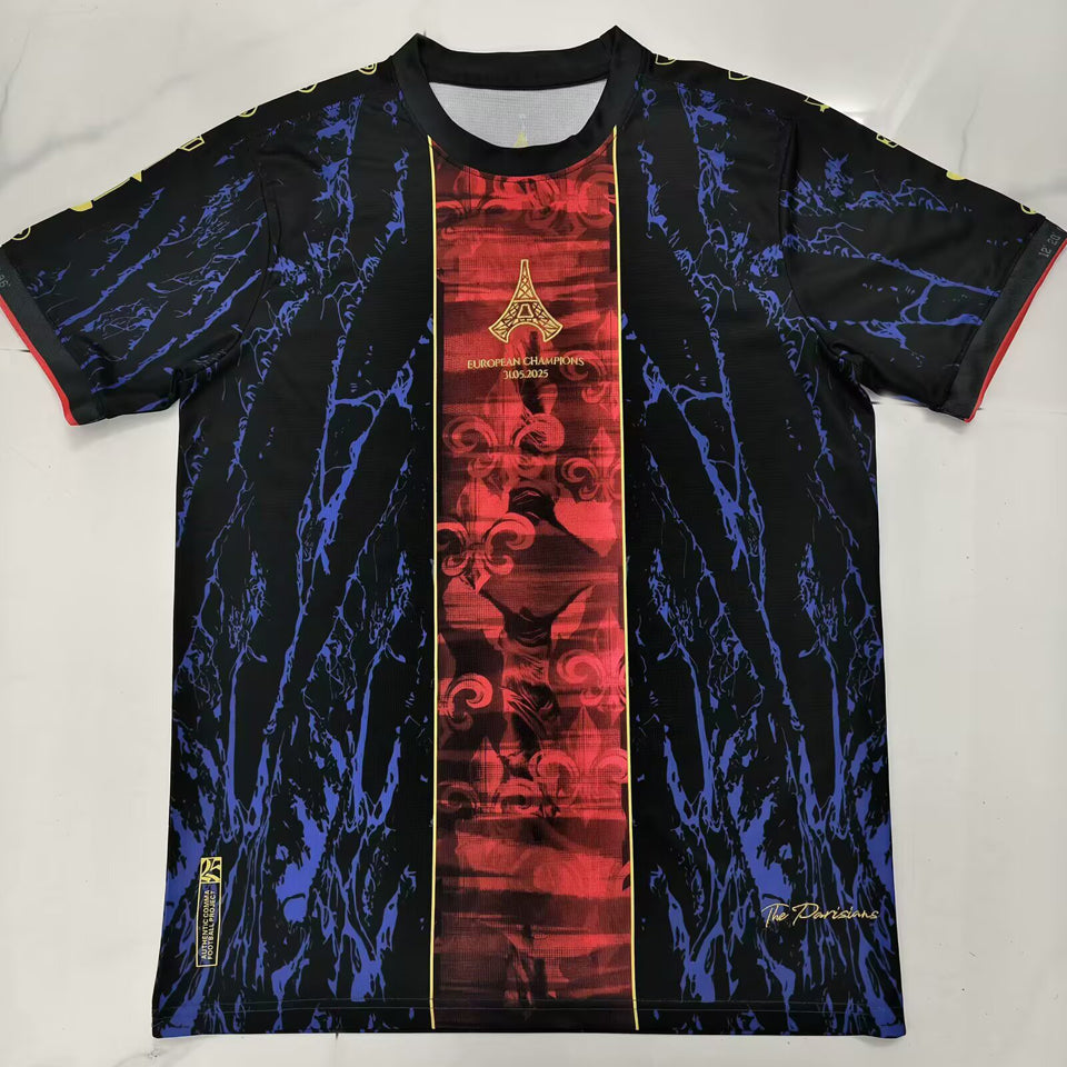 jersey 2025/26 psg especial manga corta versión fan