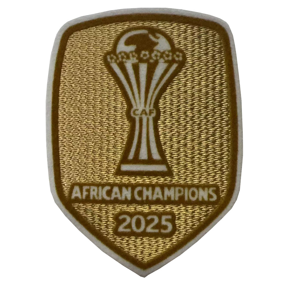 2025 parche campeones africanos 2025 parche parches/letras