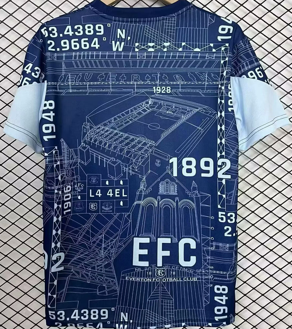 Jersey 2025 Everton Especial Manga corta Versión Fan